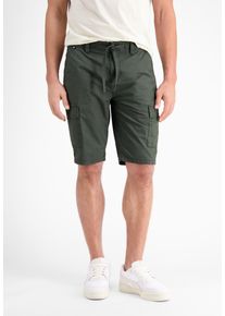 Lerros Herren Bermudas "Lerros Cargo Bermuda, unifarben", grün, Gr. 30, 55% Leinen; 45% Baumwolle, Hosen