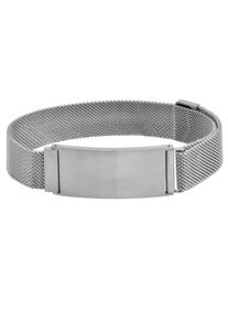 Adelia´s ADELIA ́S Herren Edelstahlarmband "Herren Armband aus Edelstahl 27 cm", 27, Edelstahl, silber, Edelstahl, Armbänder