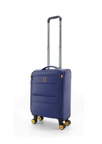Koffer "Passage", National Geographic, blau, Polyester, Koffer, Polyester