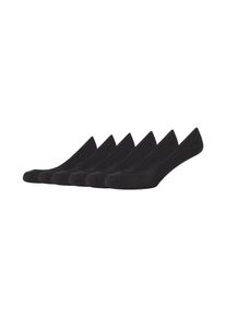 s.Oliver Damen Füßlinge "Füßlinge 6er Pack", Gr. 35, schwarz, 75% Baumwolle 23% Polyamid 2% Elasthan, uni, Socken