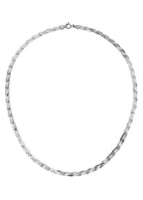 Firetti Damen Kette ohne Anhänger "Schmuck Geschenk Silber 925 Halsschmuck Halskette Heringbonekette", Silber 925 (Sterlingsilber), L: 42cm B: 4mm,