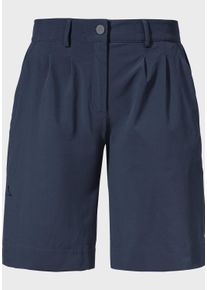 Schöffel SCHÖFFEL Damen Bermudas "Shorts Annecy L", blau, modisch, Gr. 40, Oberstoff : 87% Polyester 13% Elasthan, Hosen