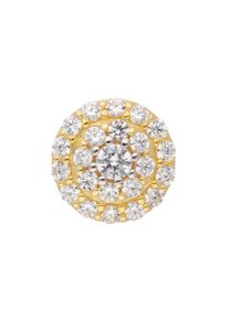 Adelia´s ADELIA ́S Damen Ketten-Anhänger "333 Gold Anhänger mit Zirkonia", mit Zirkonia, Weißgold 333, gold, Weißgold 333, Schmuckanhänger, 333 Gold mit