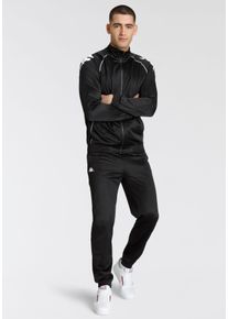 Kappa Herren Trainingsanzug "Trainingsanzug "Ephraim"", schwarz, sportlich, Gr. XXL, Obermaterial: 100% Polyester, Sportanzüge