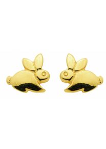 Adelia´s ADELIA ́S Damen Paar Ohrhänger "Damen Goldschmuck 1 Paar 333 Gold Ohrringe / Ohrstecker Hase", Damen, Gelbgold 333, gold, Gelbgold 333, Ohrringe, 333