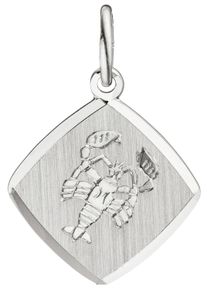 Jobo Damen Sternzeichen-Anhänger "Sternzeichen Krebs", Silber 925 (Sterlingsilber), silber, Silber 925 (Sterlingsilber), Schmuckanhänger, 925 Silber