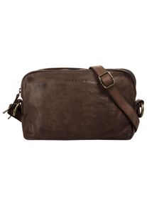Harold'S HAROLD'S Damen Umhängetasche "SUBMARINE", braun, Leder, vintage, Taschen, echt Leder