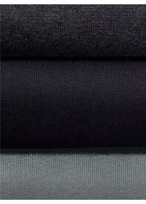 Rogo Damen Kniestrümpfe, Gr. 2, schwarz, 87% Baumwolle, 12% Polyamid, 1% Elasthan, Socken
