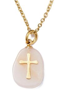 Firetti Damen Kette mit Anhänger "Schmuck Geschenk Kreuz", Edelstahl, L: 45cm B: 2mm, bunt, Edelstahl, B:2mm, Halsketten, Made in Germany - mit