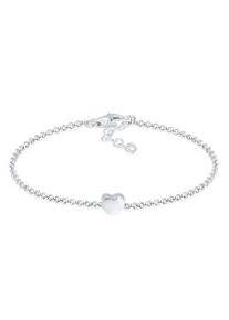 Elli Damen Armband "Armkette Herz Love Basic 925 Silber", 16cm, ohne Stein, Silber 925 (Sterlingsilber), silber, Silber 925 (Sterlingsilber),