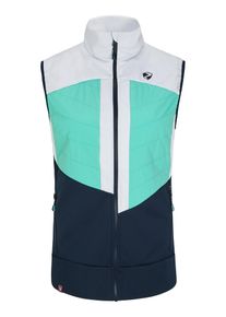 Ziener Damen Funktionsweste "NIYA", grün, Gr. 44, Obermaterial: 1. 100% Polyester; 2. 93% Polyester, 7% Elasthan; Futter: 100% Polyester; Wattierung: