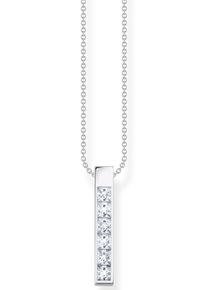 Thomas Sabo Damen Kette mit Anhänger "KE2113-051-14-L45V, KE2113-166-7-L45V, KE2113-643-11-L45V", 45, Silber 925 (Sterlingsilber), bunt, Silber 925
