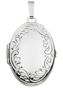 Jobo Damen Medallion-Anhänger "Anhänger Medaillon oval", Silber 925 (Sterlingsilber), silber, Silber 925 (Sterlingsilber), Schmuckanhänger, 925 Silber
