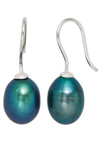 Jobo Damen Perlenohrringe, Silber 925 (Sterlingsilber)-Perlen, silber, Silber 925 (Sterlingsilber), Perlen, Ohrringe, 925 Silber mit