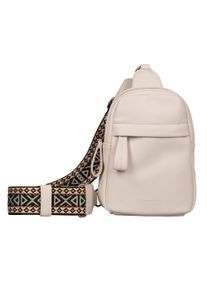 Tom Tailor Rucksack "Palina", weiß, Polyurethane, feminin, Rucksäcke, aus weichem Lederimitat mit effektvollem Schulterriemen