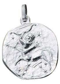 Jobo Damen Sternzeichen-Anhänger "Sternzeichen Schütze", Silber 925 (Sterlingsilber), silber, Silber 925 (Sterlingsilber), Schmuckanhänger, 925 Silber