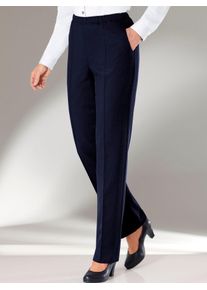 Classic Basics Damen Jerseyhose, blau, Gr. 195, unifarben, 100% Polyester, Hosen