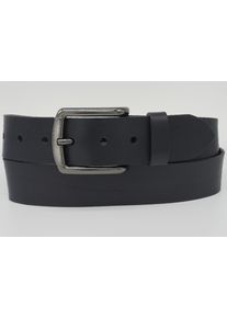AnnaMatoni Damen Ledergürtel, blau, casual, Gr. 85, unifarben, Rindsleder, Gürtel