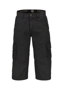 Lerros Herren Bermudas "Lerros Lange Cargo-Bermuda mit aufgesetzten Taschen", grau, Gr. 30, 100% Baumwolle, Hosen