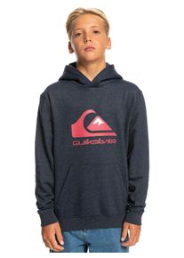 Quiksilver Kinder Kapuzensweatshirt "Big Logo", blau, Gr. 12, [Hauptstoff] 55% Baumwolle, 45% Polyester, Sweatshirts