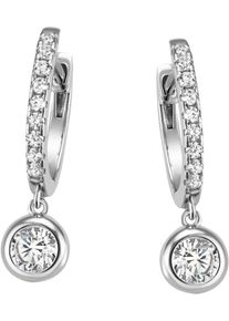 Firetti Damen Paar Creolen "Schmuck Geschenk Silber 925 Ohrschmuck Ohrringe", Silber 925 (Sterlingsilber), silber, Silber 925 (Sterlingsilber),