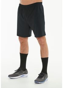 Endurance Herren Shorts "Vanclause", schwarz, sportlich, Gr. S, unifarben, 87% Polyester, 13% Elasthan, Hosen, mit schnelltrocknendem Funktionsstretch
