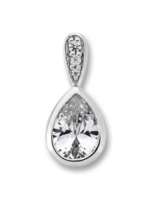 ONE ELEMENT Damen Ketten-Anhänger "Zirkonia Anhänger aus 925 Silber", mit Zirkonia, Silber 925 (Sterlingsilber), silber, Silber 925 (Sterlingsilber),