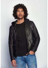 Maze Herren Lederjacke "Estero", schwarz, Gr. XL, Obermaterial: 100% Leder, Lamm / Futter: 100% Polyester / Ärmelfutter: 100% Polyester, Jacken
