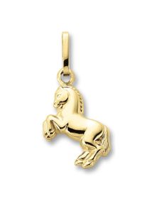 ONE ELEMENT Mädchen Ketten-Anhänger "Pferd Anhänger aus 333 Gelbgold", Damen, Pferd, Gelbgold 333, gold, Gelbgold 333, Schmuckanhänger, Damen Gold