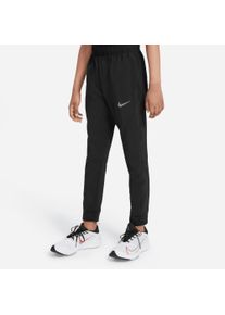 Nike Kinder Jogginghose "DRI-FIT BIG KIDS' (BOYS') WOVEN TRAINING PANTS", schwarz, sportlich, Gr. XL, Obermaterial: 88% Polyester, 12% Elasthan, Hosen