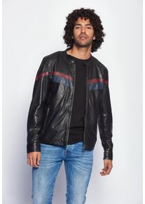 Maze Herren Lederjacke "Vail", schwarz, Gr. XXL, Obermaterial: 100% Lammleder / Futter: 100% Baumwolle / Ärmelfutter: 100% Polyester, Jacken