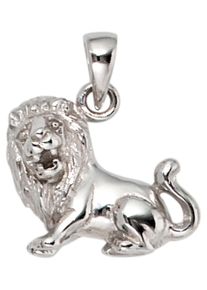 Jobo Damen Sternzeichen-Anhänger "Sternzeichen Löwe", Silber 925 (Sterlingsilber), silber, Silber 925 (Sterlingsilber), Schmuckanhänger, 925 Silber