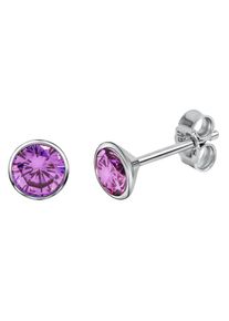 Firetti Damen Paar Ohrstecker "Schmuck Geschenk Silber 925 Ohrschmuck", Silber 925 (Sterlingsilber), bunt, Silber 925 (Sterlingsilber), Ohrringe, mit