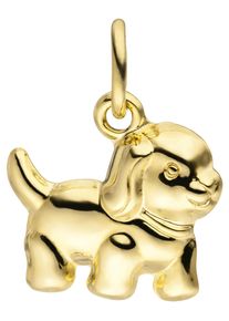 Jobo Damen Ketten-Anhänger "Anhänger Hund", Gelbgold 333, gold, Gelbgold 333, Schmuckanhänger, 333 Gold