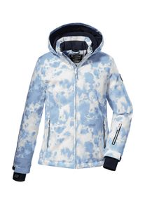 Killtec Kinder Skijacke "KSW 172 GRLS SKI JCKT", blau, sportlich, Gr. 140, 100% Polyester, Jacken