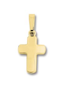 ONE ELEMENT Damen Ketten-Anhänger "Kreuz Anhänger aus 333 Gelbgold", Damen, Gelbgold 333, gold, Gelbgold 333, Schmuckanhänger, Damen Gold Schmuck