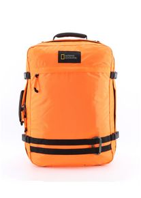 Cityrucksack "Hybrid", National Geographic, orange, Kunstfaser, Rucksäcke, mit verstaubaren Tragegurten