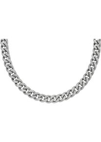 Fossil Damen Edelstahlkette "HARLOW JF04696040", Edelstahl, L: 50,5cm B: 10mm, silber, Edelstahl, B:10mm, Halsketten
