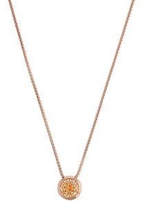JOOP! JOOP Damen Kette mit Anhänger "2038022", Silber 925 (Sterlingsilber), L: 45cm B: 1,3mm, rosa, Silber 925 (Sterlingsilber), B:1,3mm, Halsketten, mit