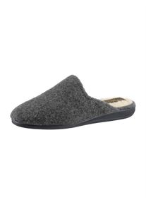 CLASSIC Damen Pantoffel, Gr. 38, grau, Textil, Schuhe