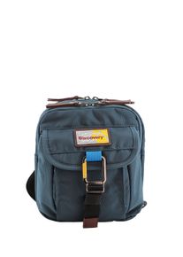 DISCOVERY Damen Schultertasche "Icon", blau, unifarben, Taschen, mit einem Fassungsvermögen von 3 Litern