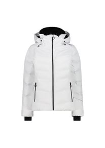 CMP Damen Skijacke, weiß, sportlich, Gr. 46, Obermaterial: 100% Polyester. Futter: 100% Polyester. Wattierung: 100% Polyester, Jacken