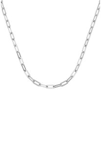 Firetti Damen Kette ohne Anhänger "Schmuck Geschenk Silber 925 Halsschmuck Halskette Gliederkette", Silber 925 (Sterlingsilber), L: 46cm B: 4mm,
