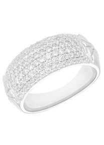 JOOP! JOOP Damen Fingerring "2036782/-83/-84/-85", 56, Silber 925 (Sterlingsilber), silber, Silber 925 (Sterlingsilber), Fingerringe, mit Zirkonia (synth.)