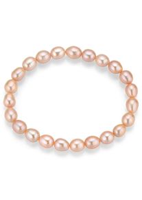 Firetti Damen Perlenarmband "Schmuck Geschenk Armschmuck Armkette Perle", Perlen, beige, Perlen, Armbänder, Made in Germany - mit Süßwasserzuchtperle