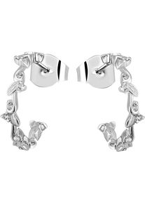Firetti Damen Paar Creolen "Schmuck Geschenk Silber 925 Ohrschmuck Ohrringe", Silber 925 (Sterlingsilber), silber, Silber 925 (Sterlingsilber),