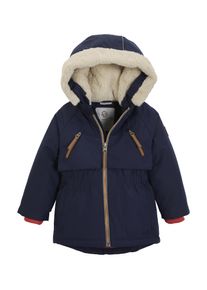 Kinder Parka "FIOW 27 MNS PRK", blau, sportlich, Gr. 86, FIRST INSTINCT BY Killtec, Obermaterial: 88% Polyester 12% Baumwolle, Innenfutter: 100%