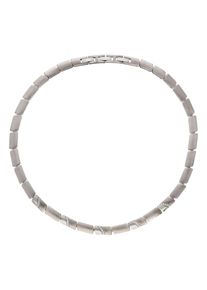 TITANIA Damen Collier "Halsketten", Titan, grau, Titan, Halsketten