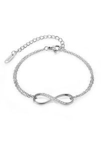 Damen Armband "Eternity", silber, Collezione Alessandro, Metall, Armbänder