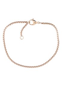 Firetti Damen Edelstahlarmband "Schmuck Geschenk Venezianerkettengliederung, 2,0 mm breit", 20, Edelstahl, rosa, Edelstahl, Armbänder, Made in Germany